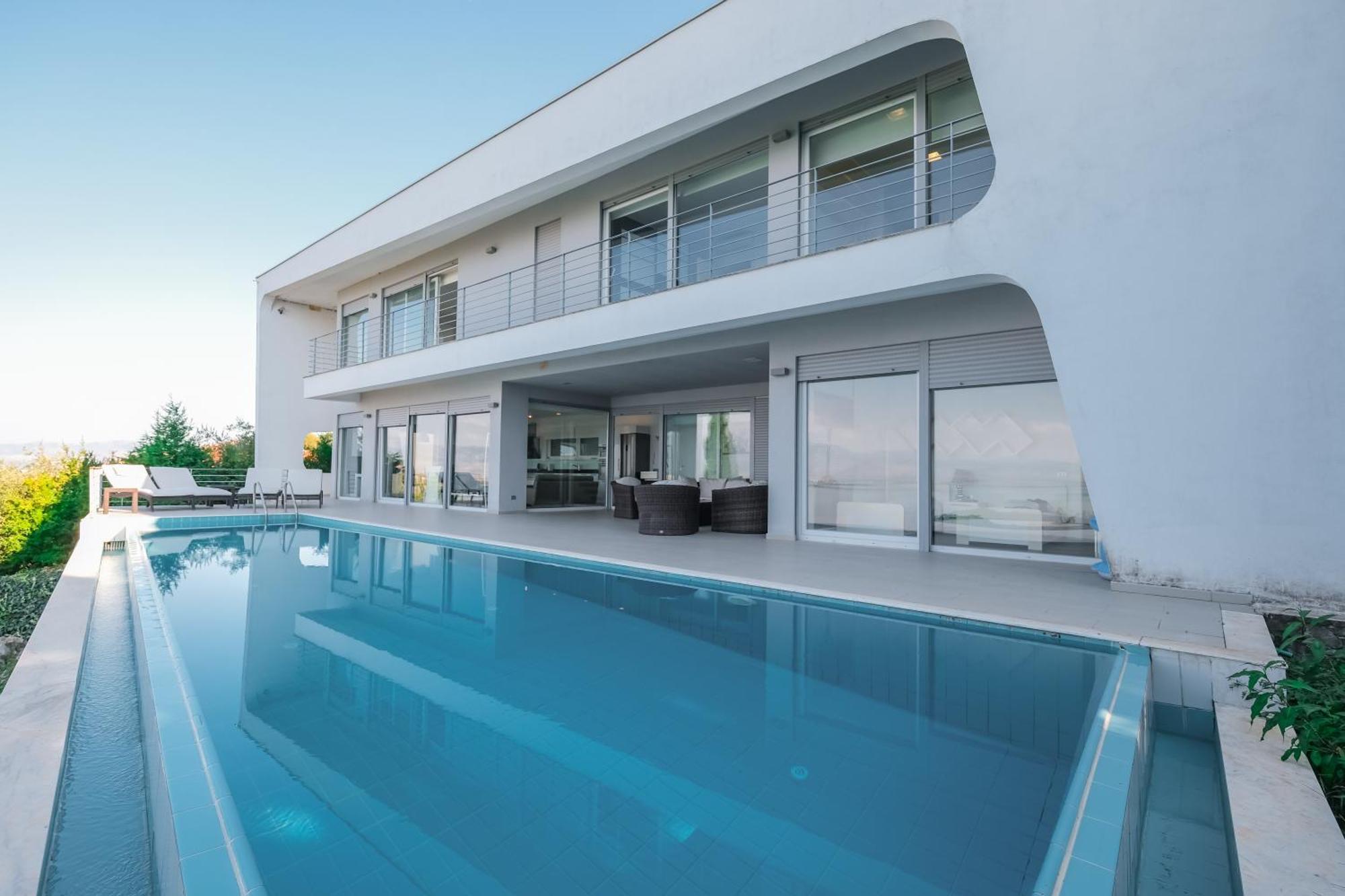 Exclusive Lake Villa Široka Exterior photo